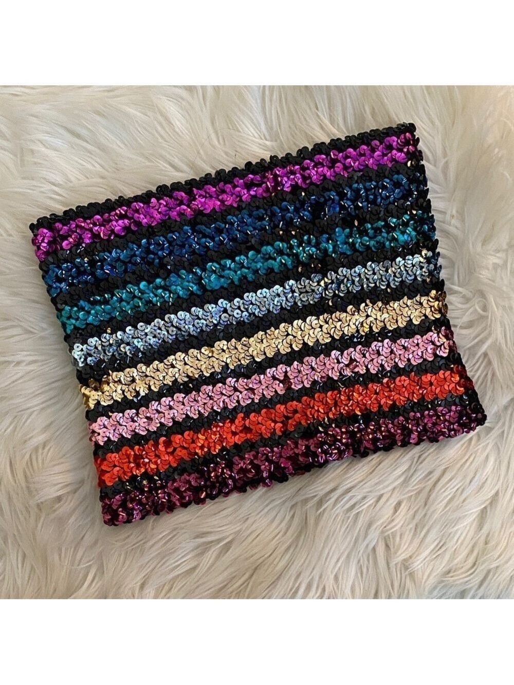 90’s vintage sequins tube top